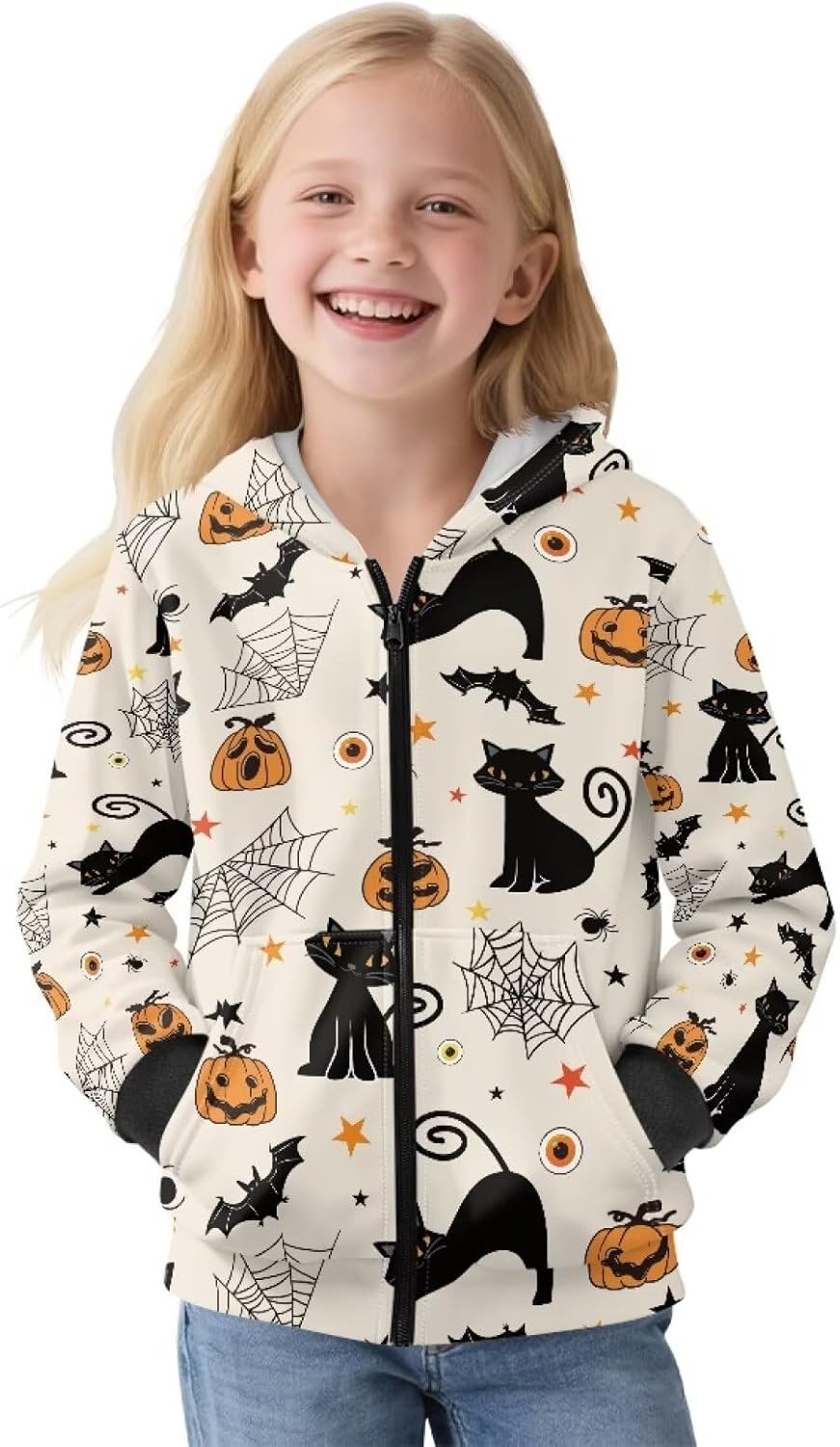Children'S Pullover, Athletic Sweatshirt Athletic Boys Long Sleeve Top Hoodie Girls Toddler Cozy Fall Jacket
