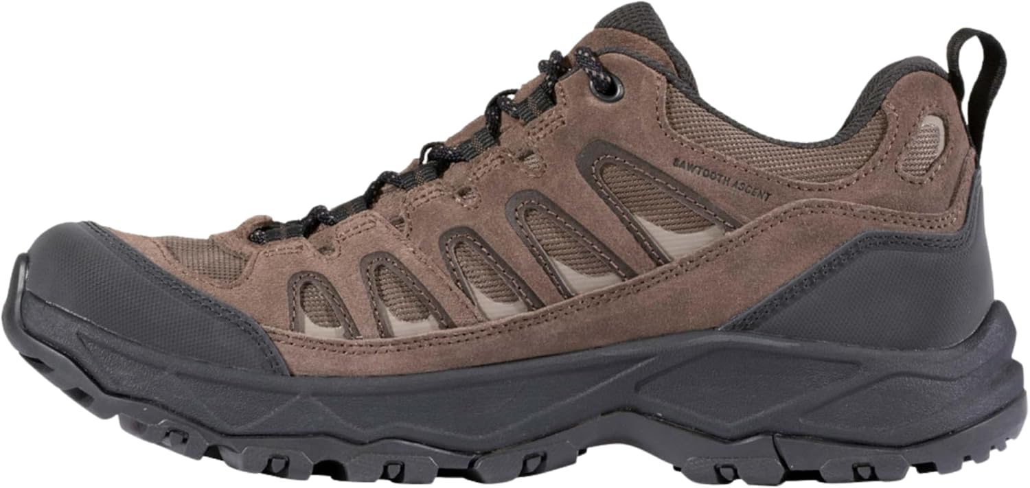Oboz Men's Sawtooth Ascent Low B-Dry Hiking Shoe.