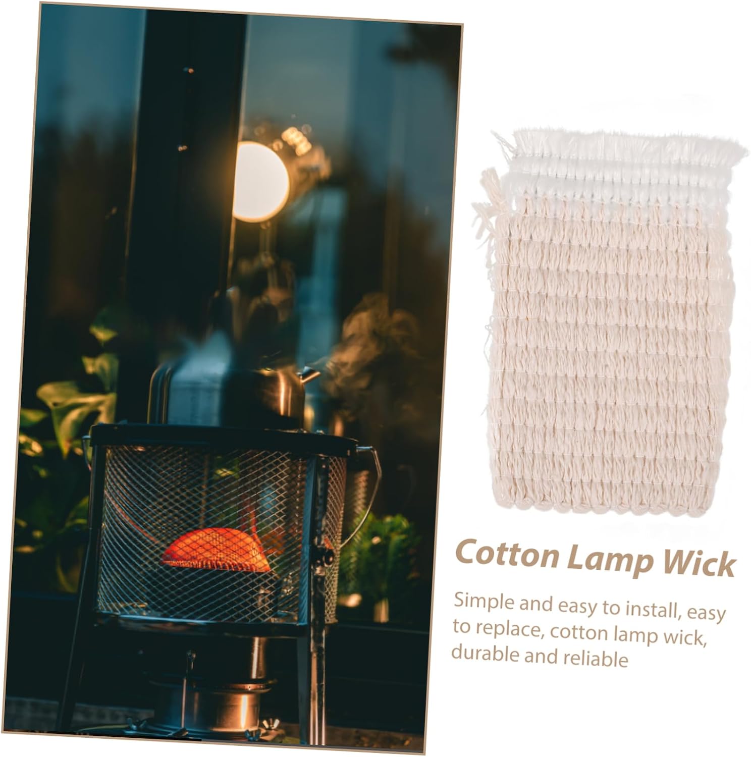 10pcs Vintage Kerosene Lamp Wicks Practical Wicks for Oil Lamp Making Smokeless and Safe Suitable for Indoor and Outdoor Use for Home Decoration
