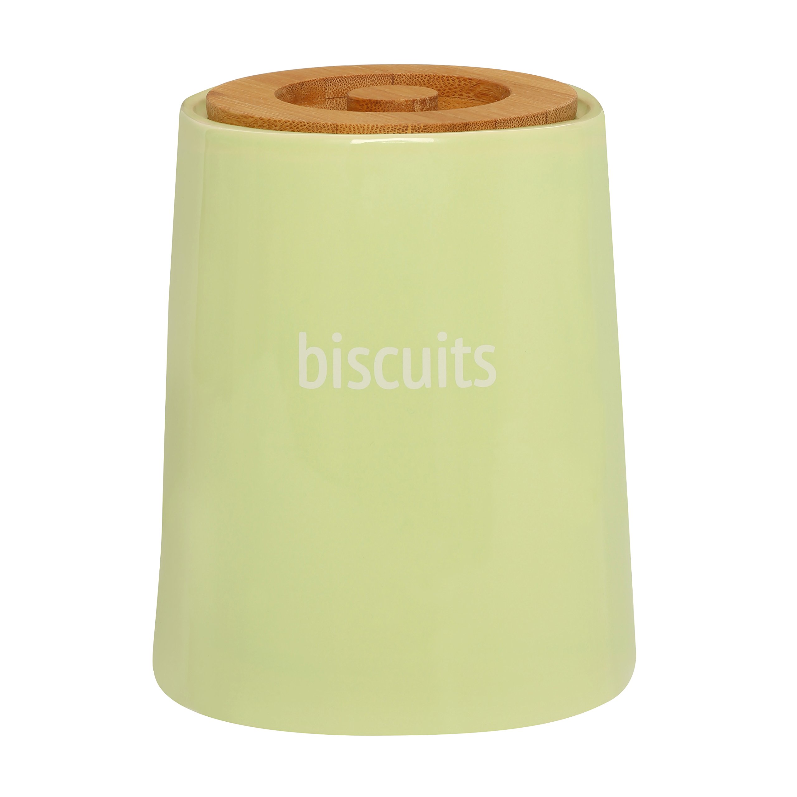 Buy Premier Housewares Biscuit Ceramic Kitchen Storage Jars Green