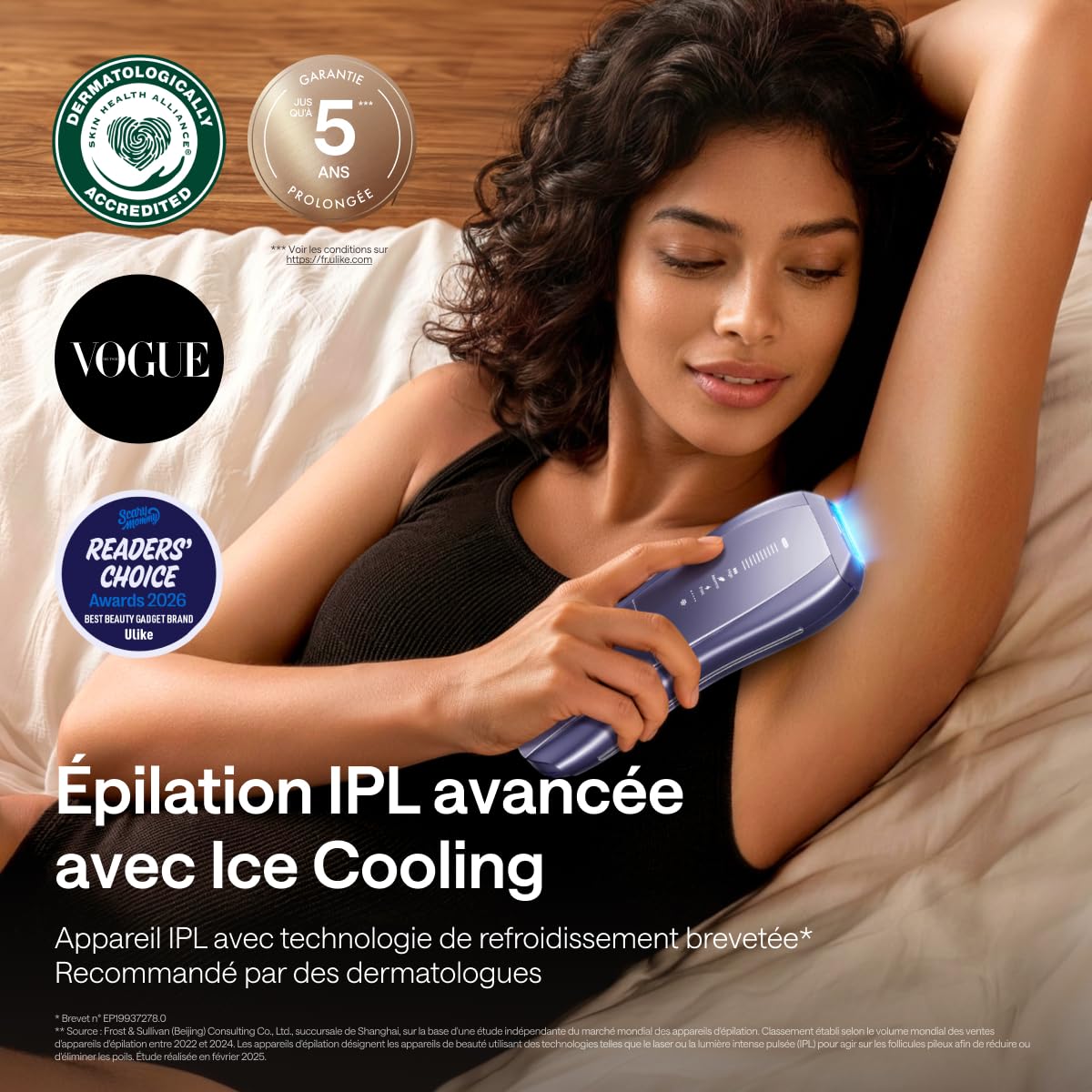 Ulike Air 10 Pro Épilateur Lumière Pulsée IPL Femme Homme – Épilateur Électrique Visage & Corps, Double Lampe, Mode SHR, Sapphire Ice Cooling Indolore, SkinSensor – Résultats Visibles en 2 Semaines
