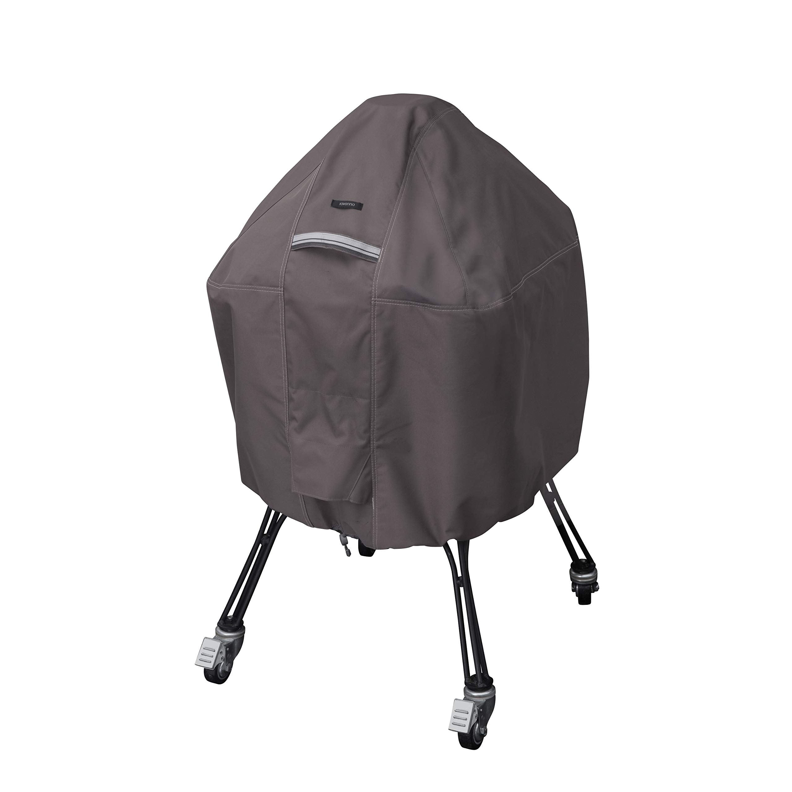 Classic Accessories Ravenna Grillabdeckung, wetterfeste Schutzplane, für Keramikgrills, Schutzplane mit einjähriger beschränkter Garantie, B00R4J5ANW (55.88 cm Ø x 101.60 cm H )