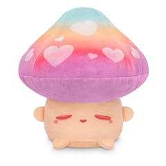 TeeTurtle 6 Hearts Mushroom Plushie - Mystical Mushroom - Cute Kawaii Soft Stuffed Animals