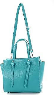 T219 - Borsa da donna con manici, piccola in pelle