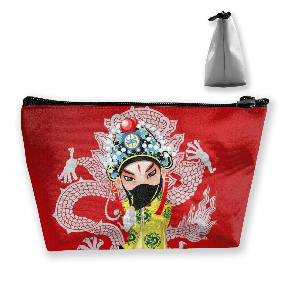 Cute Cartoon Actor Makeup Bag Large Trapezoidal Storage Travel Bag Wash Cosmetic Pouch Pencil Holder Zipper Waterproof Portable 7068