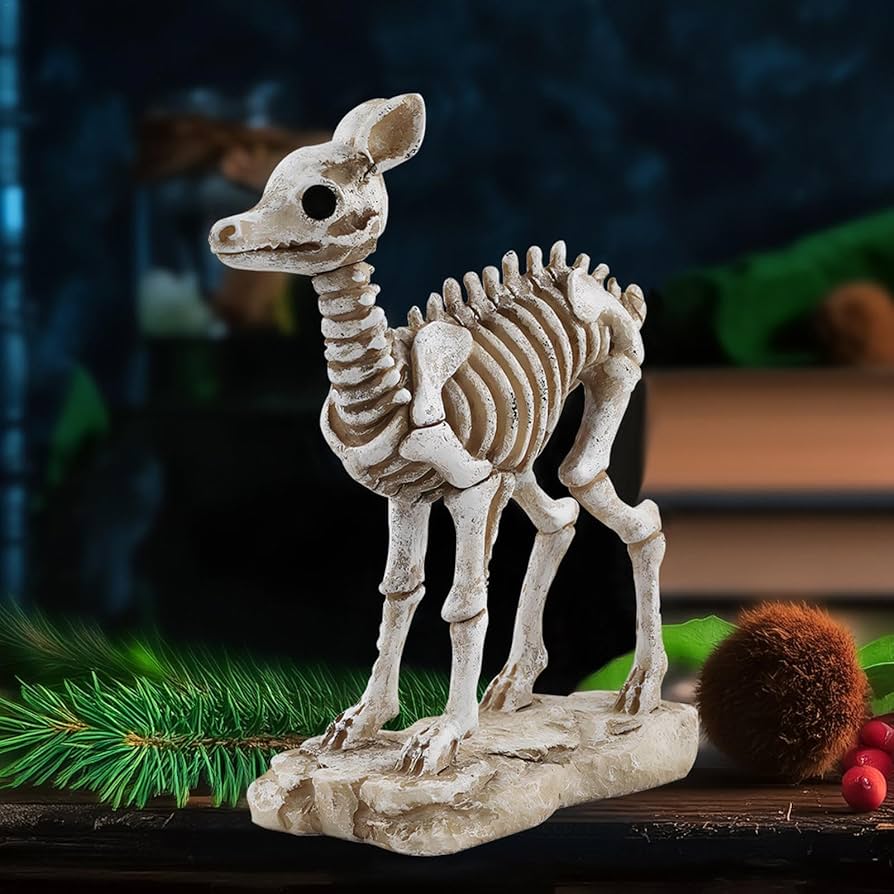 Amazon.co.jp: 鹿の骨の装飾、スケルトン鹿の飾り - ハロウィン