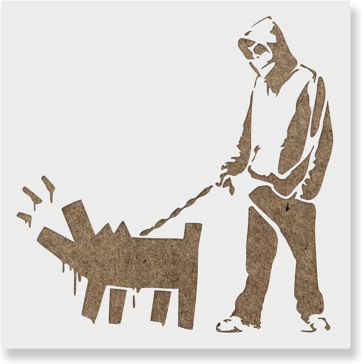 Dog Bark Banksy Stencil Banksy Graffiti, Banksy Art