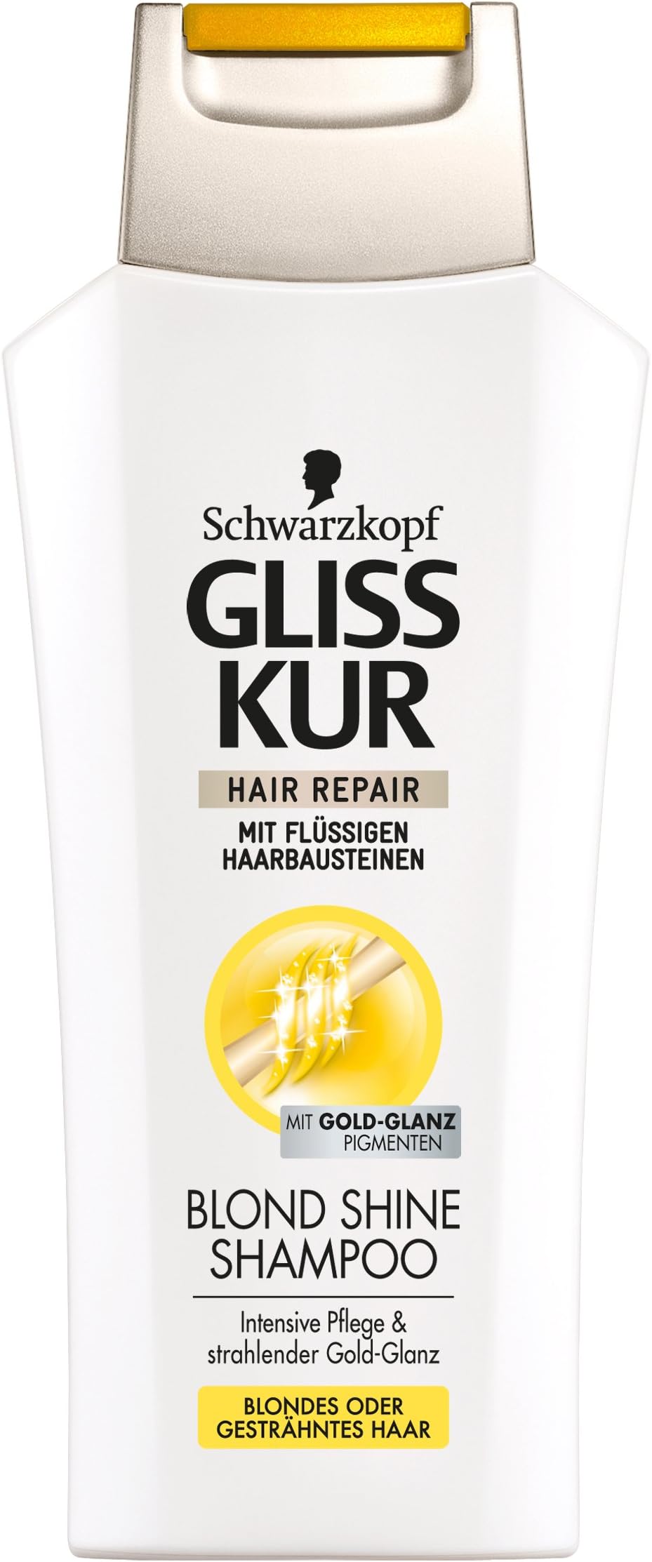 Gliss Kur Shampoo Gold Shine Blond 2 Pack (2 x 250 ml)