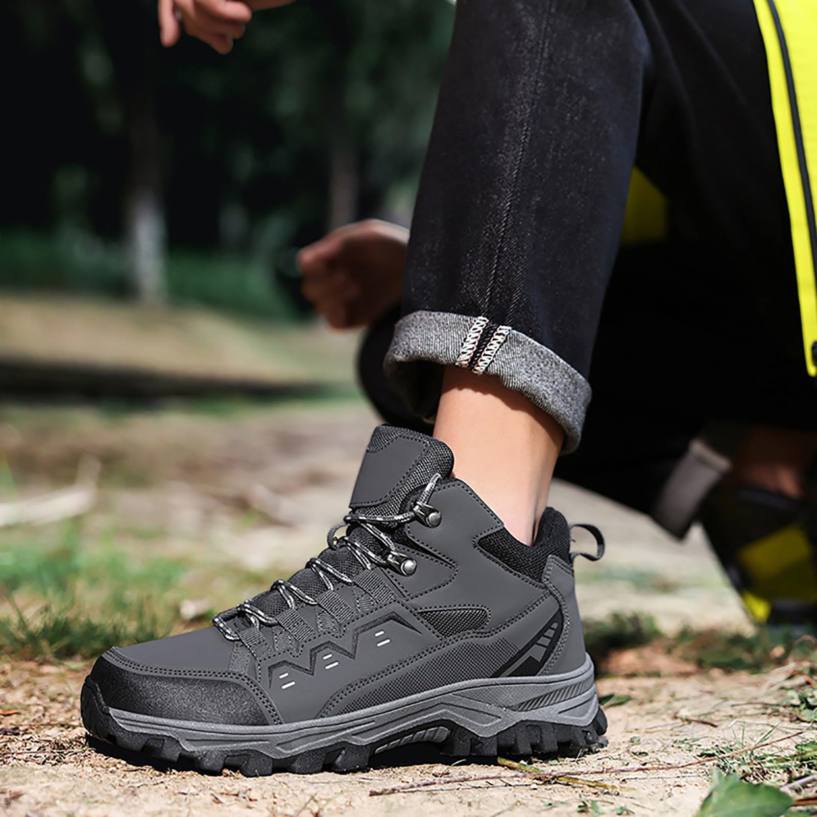 Outdoor-Wanderschuhe für Herren, hohe Wanderschuhe, lässig, Trail-Schuhe