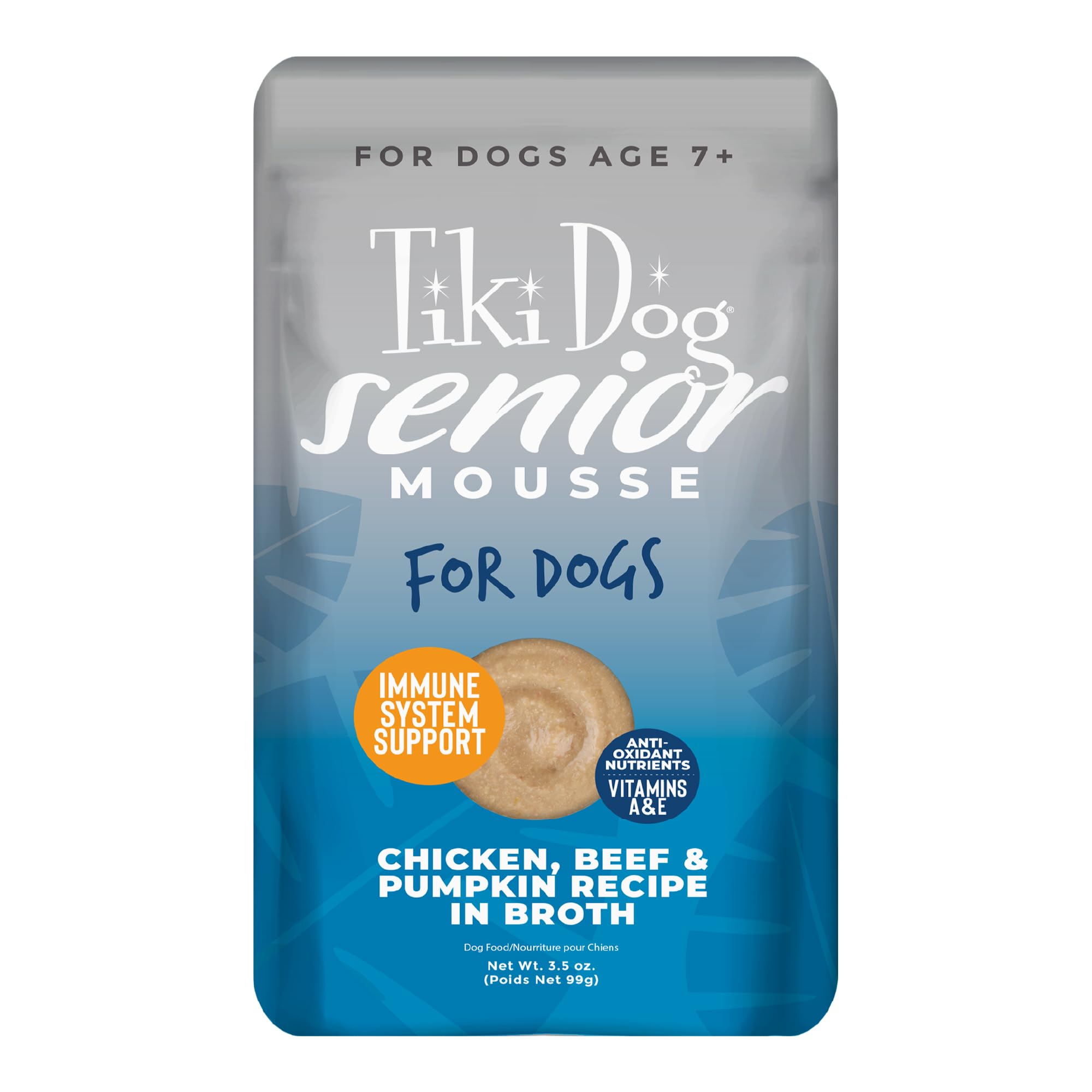 Tiki Dog Senior Mousse Wet Dog Food