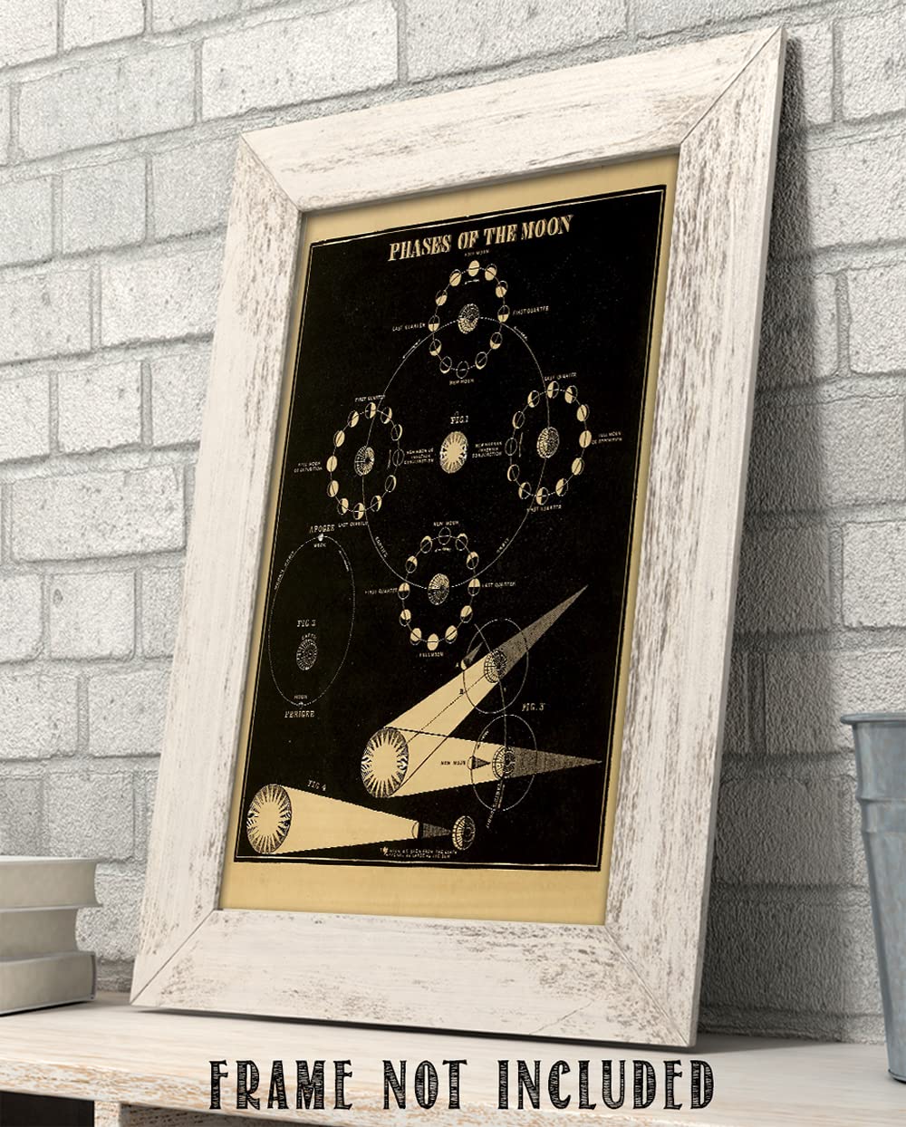 Amazon.com: Ancient Phases of the Moon Manuscript 11x14 Unframed