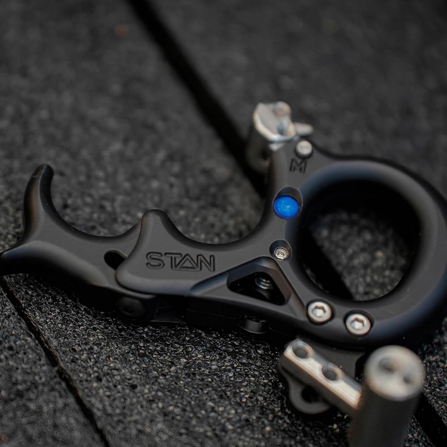 Stan Lynx Hinge Release - Archery Bowhunting Release Aid with Clutch System, Dual-Sided Moons, Smooth Action, Ergonomic Handle, Adjustable Thumb Barrel, 3 & 4-Finger Extensions