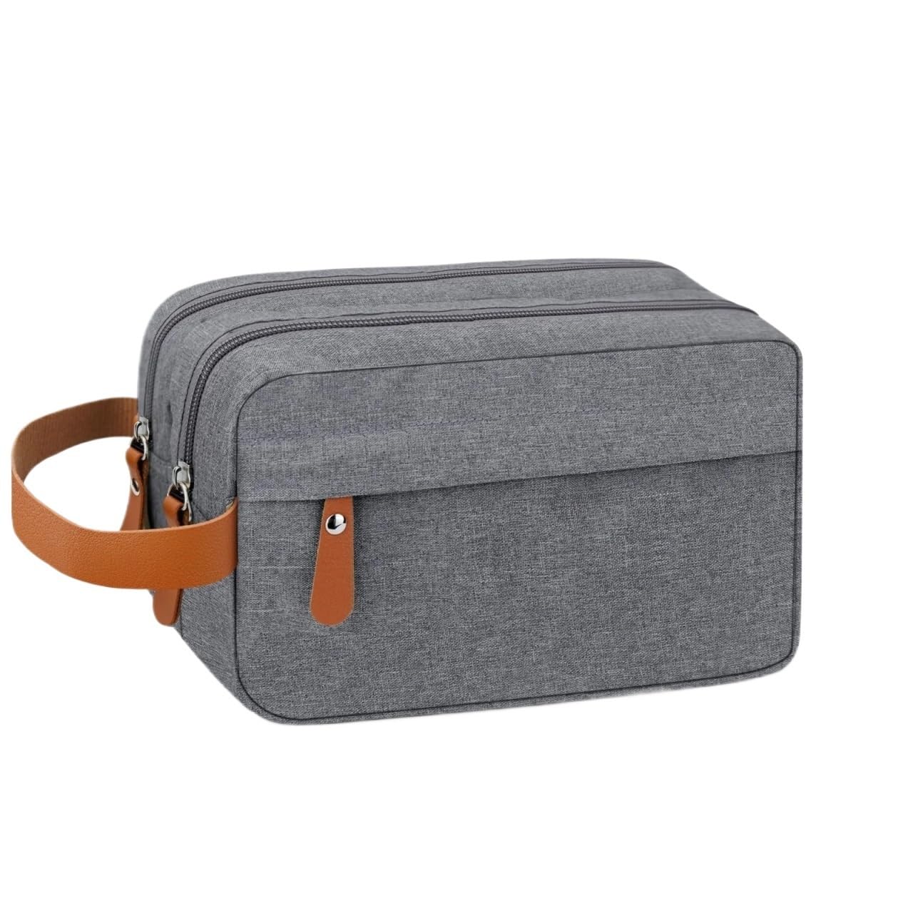 Neceser Bolsa de artículos de tocador for hombre, bolsa de viaje impermeable con asa for artículos de tocador, bolsa de afeitar for accesorios de artículos de tocador for viajes de negocios Para Hombr