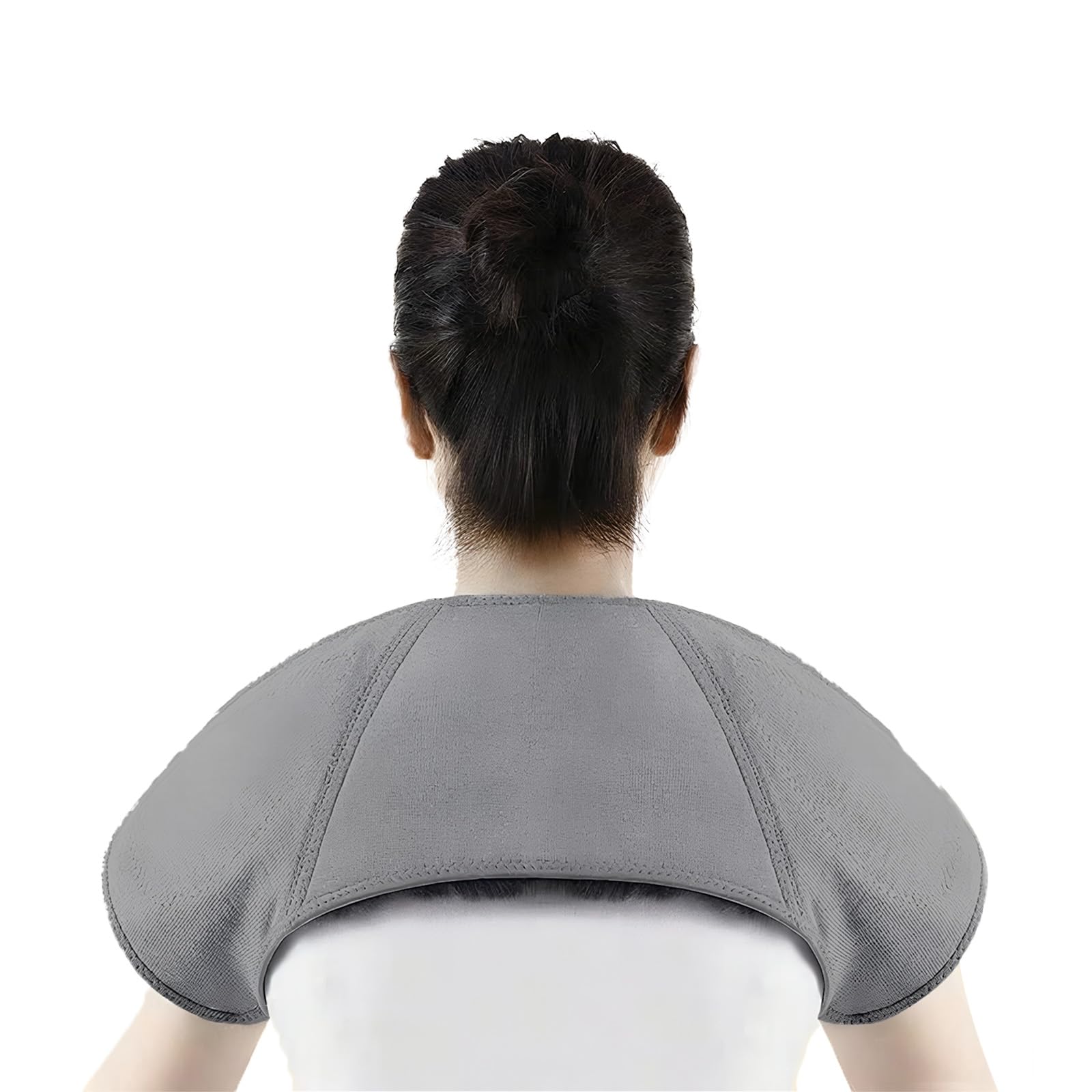 YJZQ Châle Chaud Protège épaule Cape sous Manteau Mini Veste pour Bureau Épaulière Chauffe-épaules en Velours pour Personnes âgées Homme Femme Enceinte