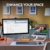 Vista 8 de Logitech MK955 Signature Slim Wireless Keyboard and Mouse Combo, for Larger Hands, Quiet Typing and Clicking, Switch Across Three Devices