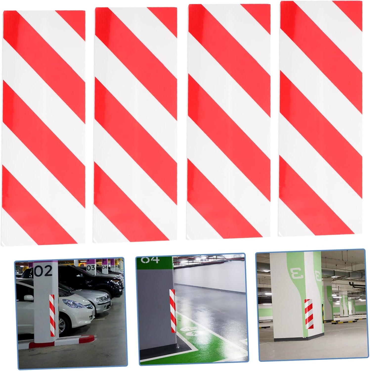 Cabilock 4pcs Garage Protective Foam Corner Guards Car Door Protectors Wall Edge Protectors for Cars