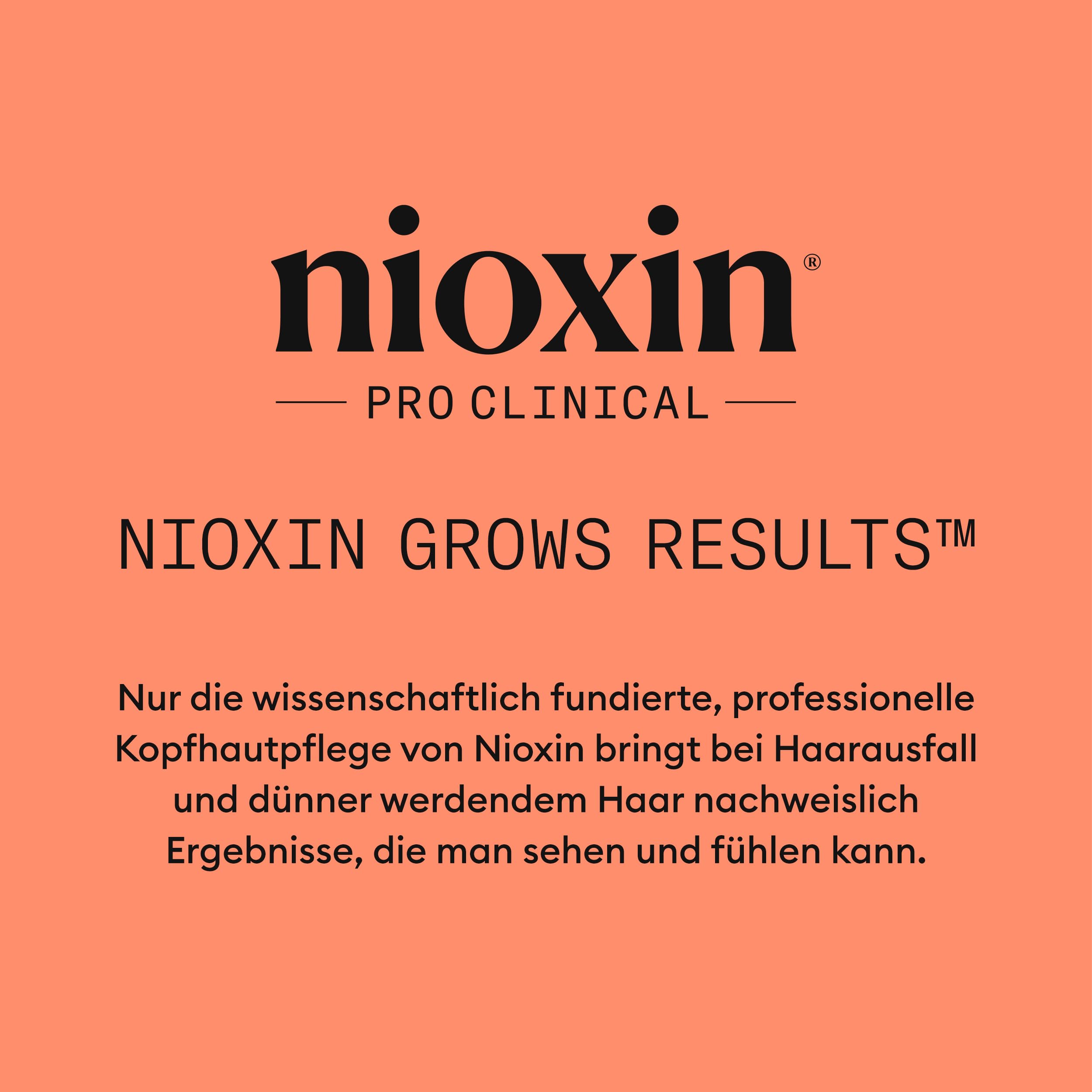 Nioxin Scalp + Hair System 4 - Haarpflege für strapaziertes, sichtbar dünner werdendes Haar - mit Biotin, Koffein & Niacinamid