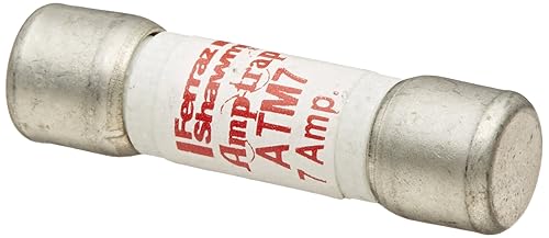 Miniatura 2 de Mersen ATM Amp-Trap Fusible Enano de Acción Rápida, 600VACDC, 100kA, 4 Amperes, 1332" Diámetro x 1-12" Longitud