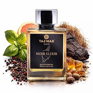 NOIR ELIXIR Luxury Arabian Perfume for Women | Inspired by Arm.an Si | Designed in Dubai with 35% Oils | Long-Lasting Fragrance | BONUS Mini Tester | Oriental Citrus Fuity & Woody Notes