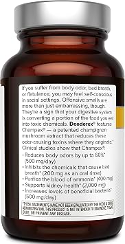 Quality of Life All Natural Immune Support and Detox Bundle - Kinoko Platinum AHCC Mushroom Extract - Deodorex Detox Support Supplement