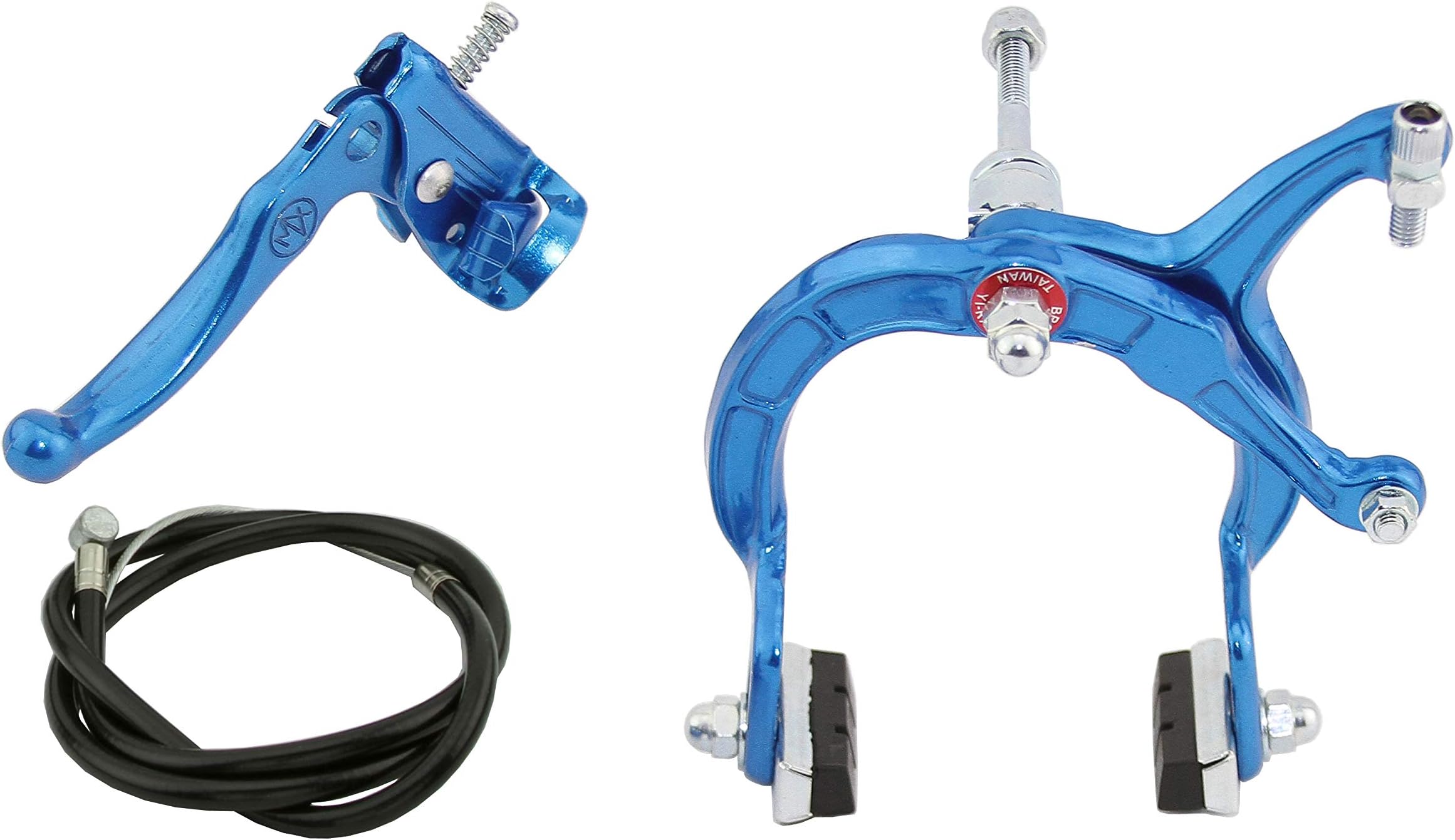 Alta Bicycle Alloy Classic MX Style Brake Set, Multiple Colors.