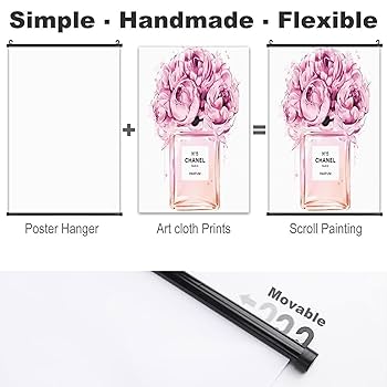 値下げ❣️シャネル　アートポスター/香水瓶No5シルバーフレーム入り(他のカラ有) 値下げ❣️シャネル アートポスター/香水瓶No5シルバーフレーム