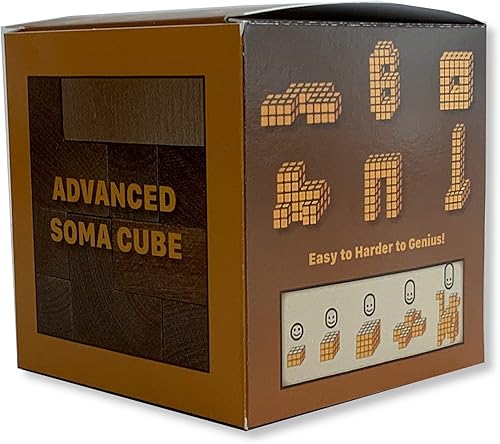 Miniatura 4 de Cubo genérico avanzado de soma, marrón claro