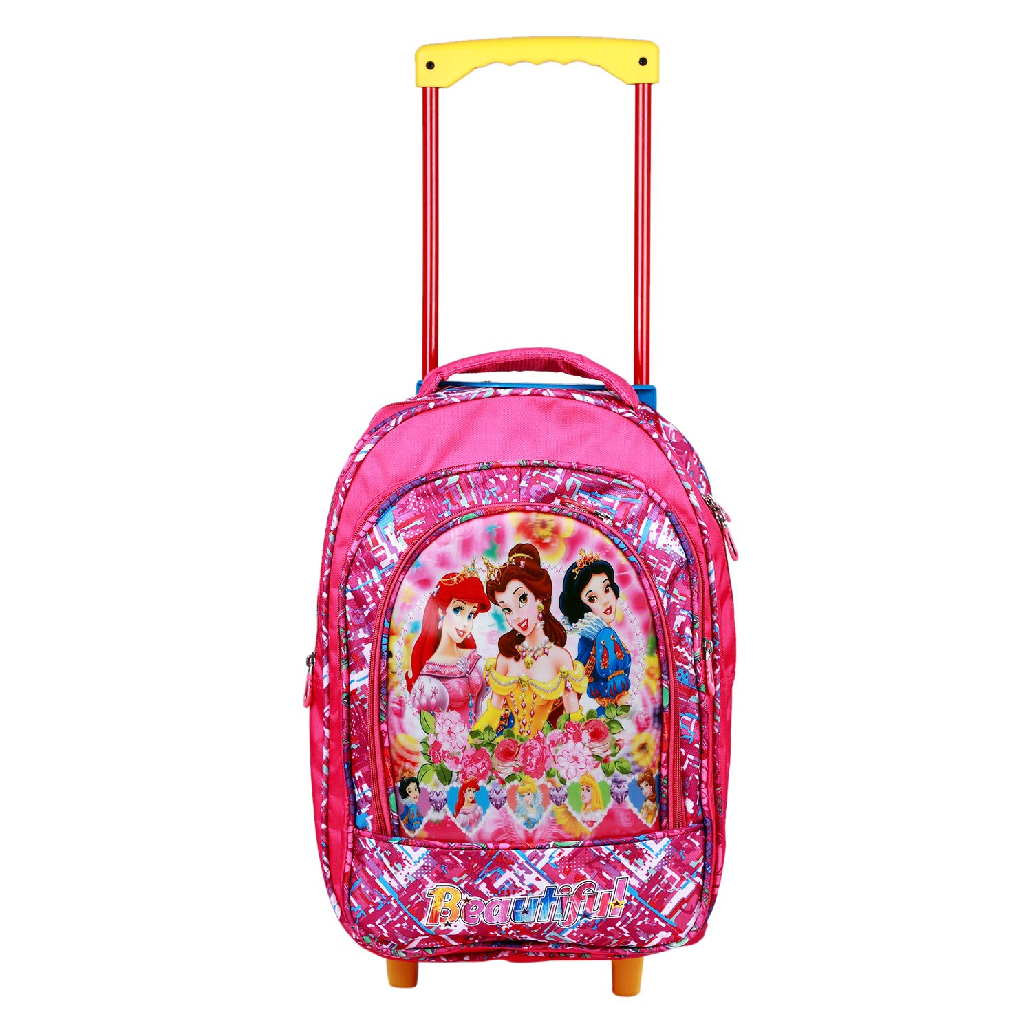 EASY HOME Princess TrolleY Polyester; Fabric Luggage Backpack and