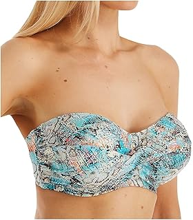 Manila sciarpa con ferretto cravatta a fascia bikini Top