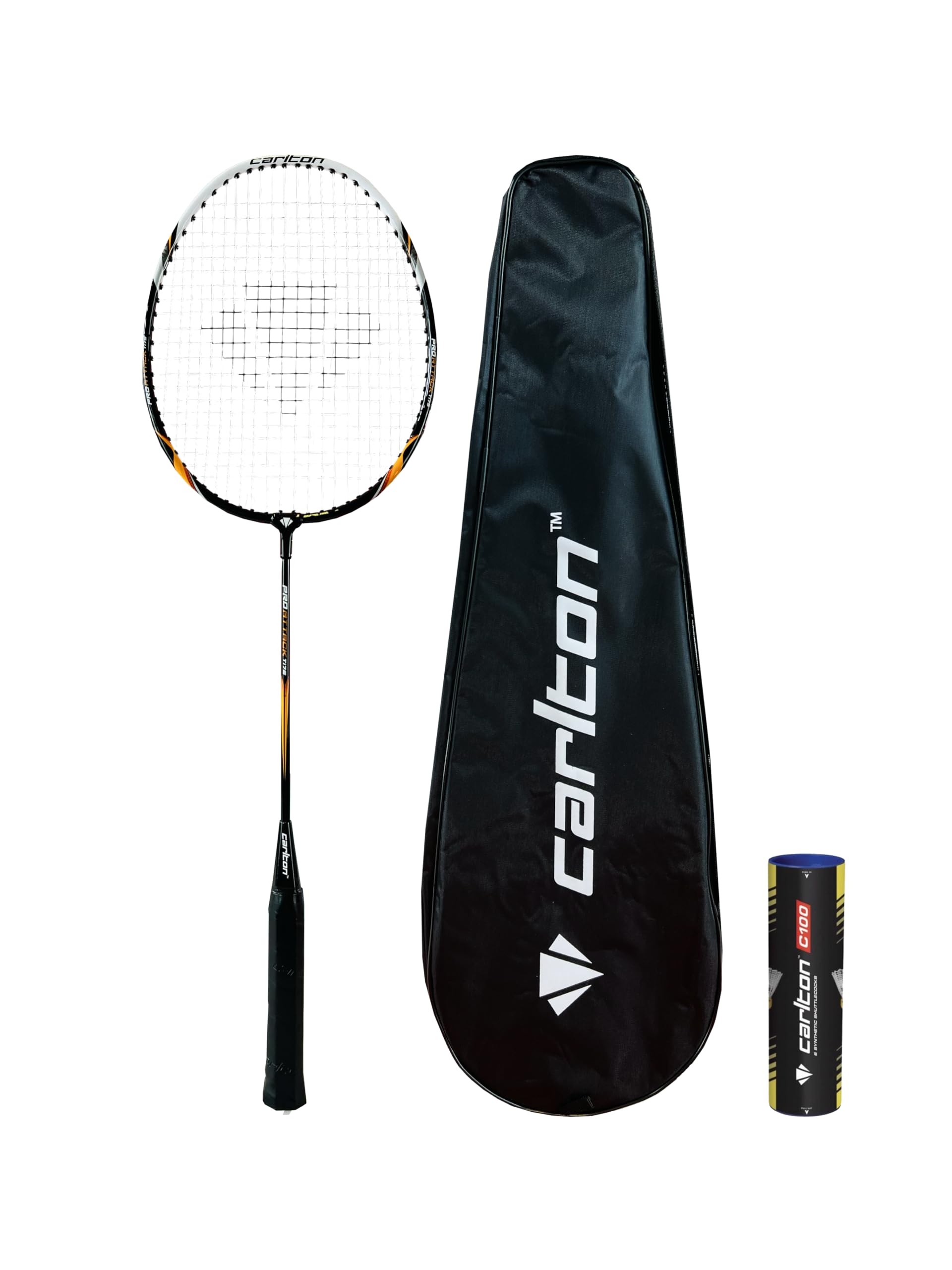 Carlton Pro Series Badminton Racket & Cover (Various Options) (Attack)