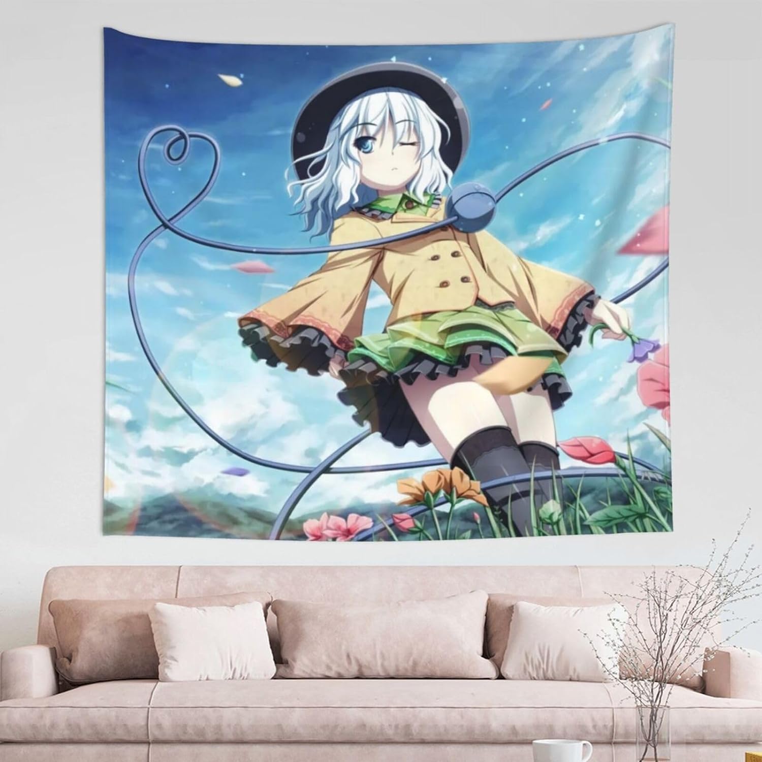 Amazon.co.jp: 東方 古明地 こいし(こめいじ こいし)タペストリー