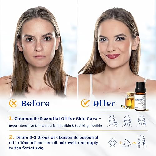 Miniatura 69 de HIQILI Aceite esencial de albahaca de 1 fl oz, 100% puro sin diluir para la piel, difusor, 1.0 fl oz