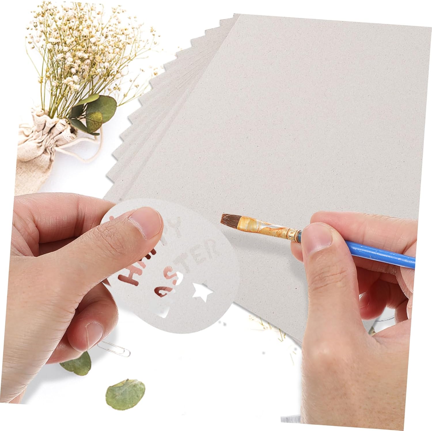 Veemoon 20sheets Heavy Duty Chipboard for Crafting DIY Projects Scrapbooking Model Making and Packaging Thick