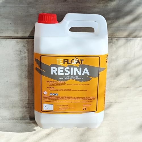 Résine - Vernis pour béton imprimé à l'eau - Protège le s…
