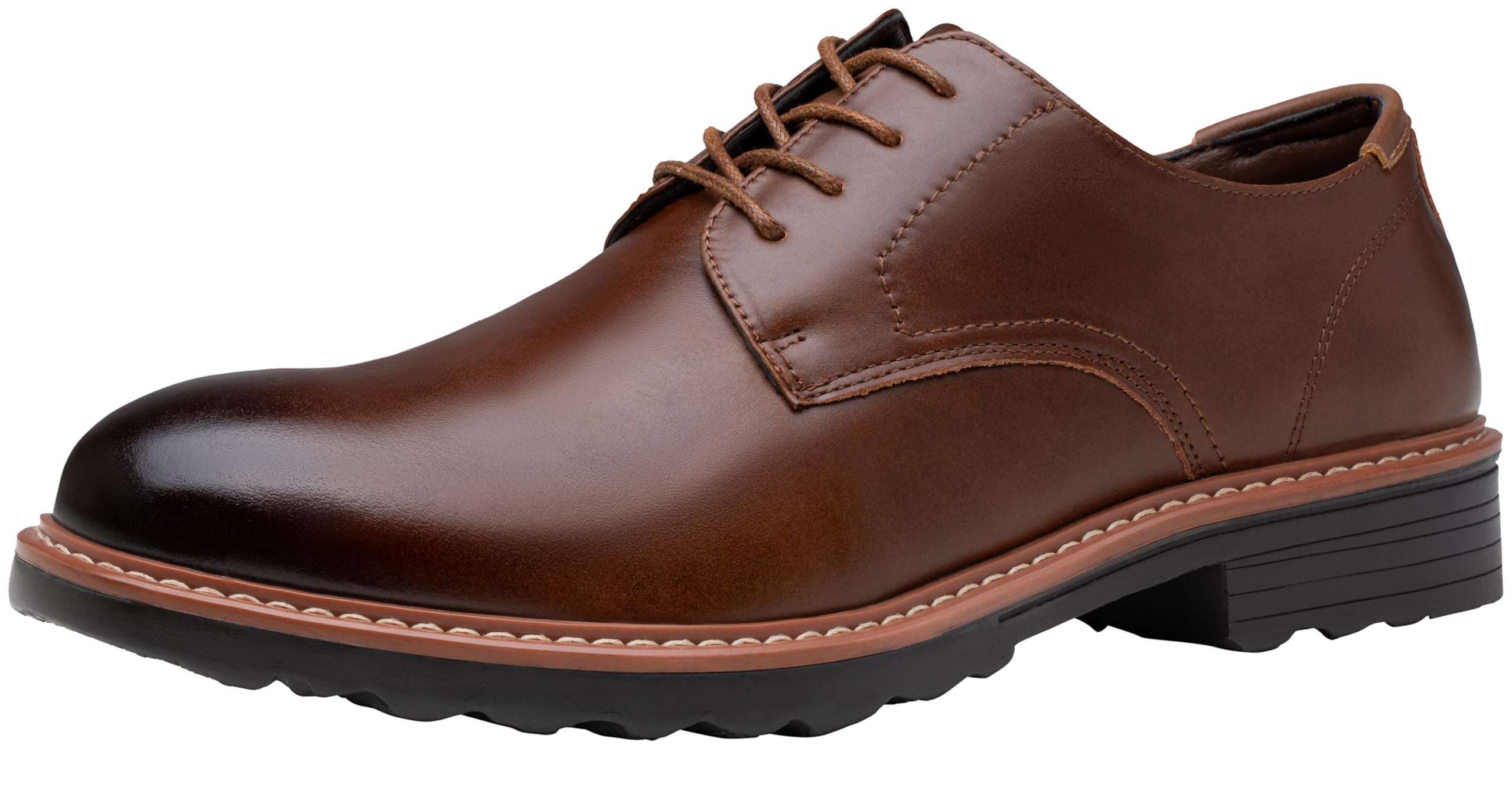 Jousen Mens Dress Shoes Retro Casual Dress Shoes for Men