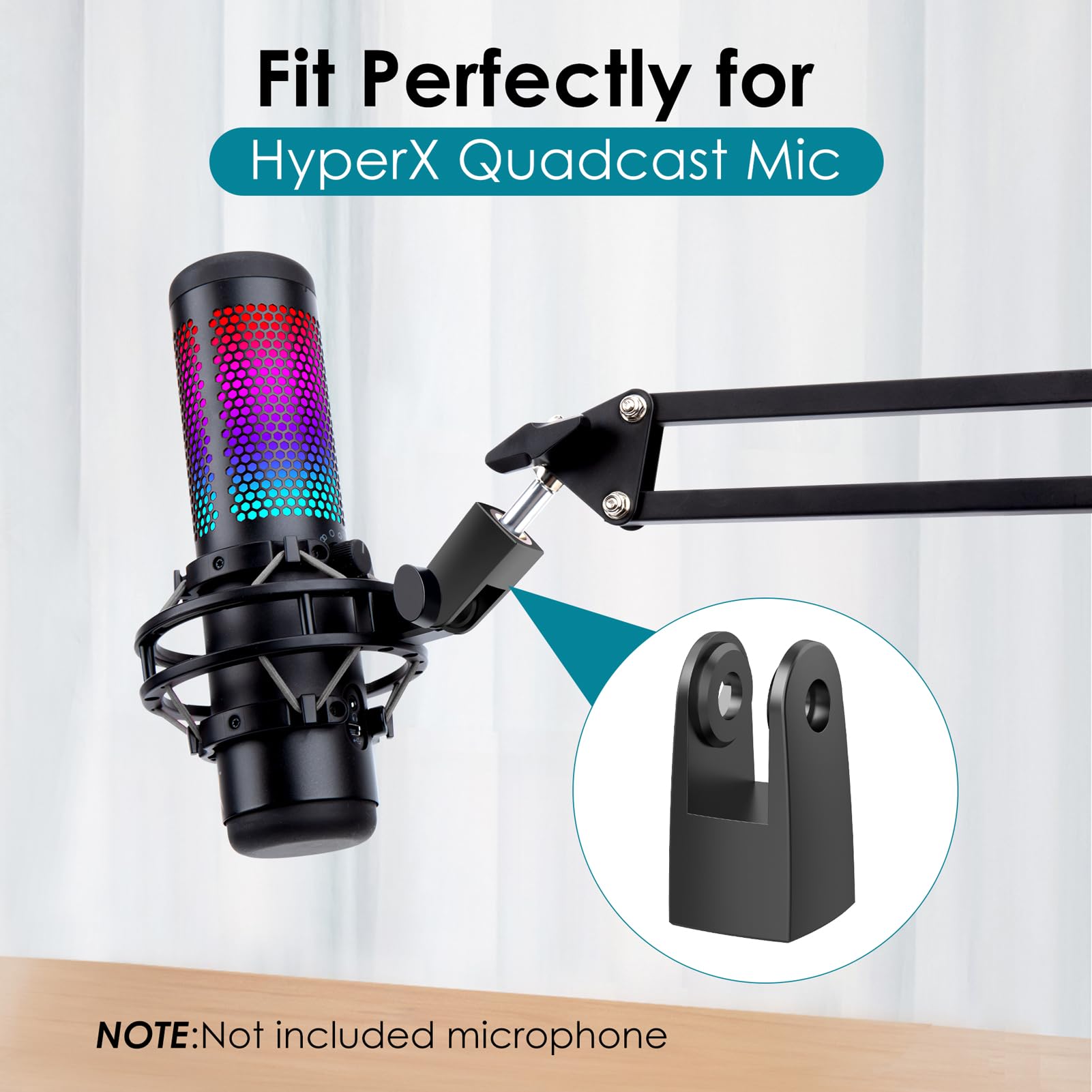 YOUSHARES HyperX Quadcast Mount Adapter