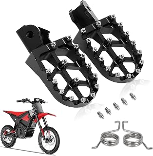 Ebike Footpegs for Yozma In 10 2025 Foot Pegs Electric Dirt Bike E-Bike Black