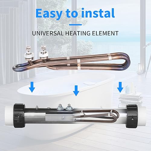 Miniatura 2 de 5.5kw 240v reemplazo del elemento calentador de la tina caliente para Balboa Spa elemento calentador para piscinas o balnearios calentador eléctrico