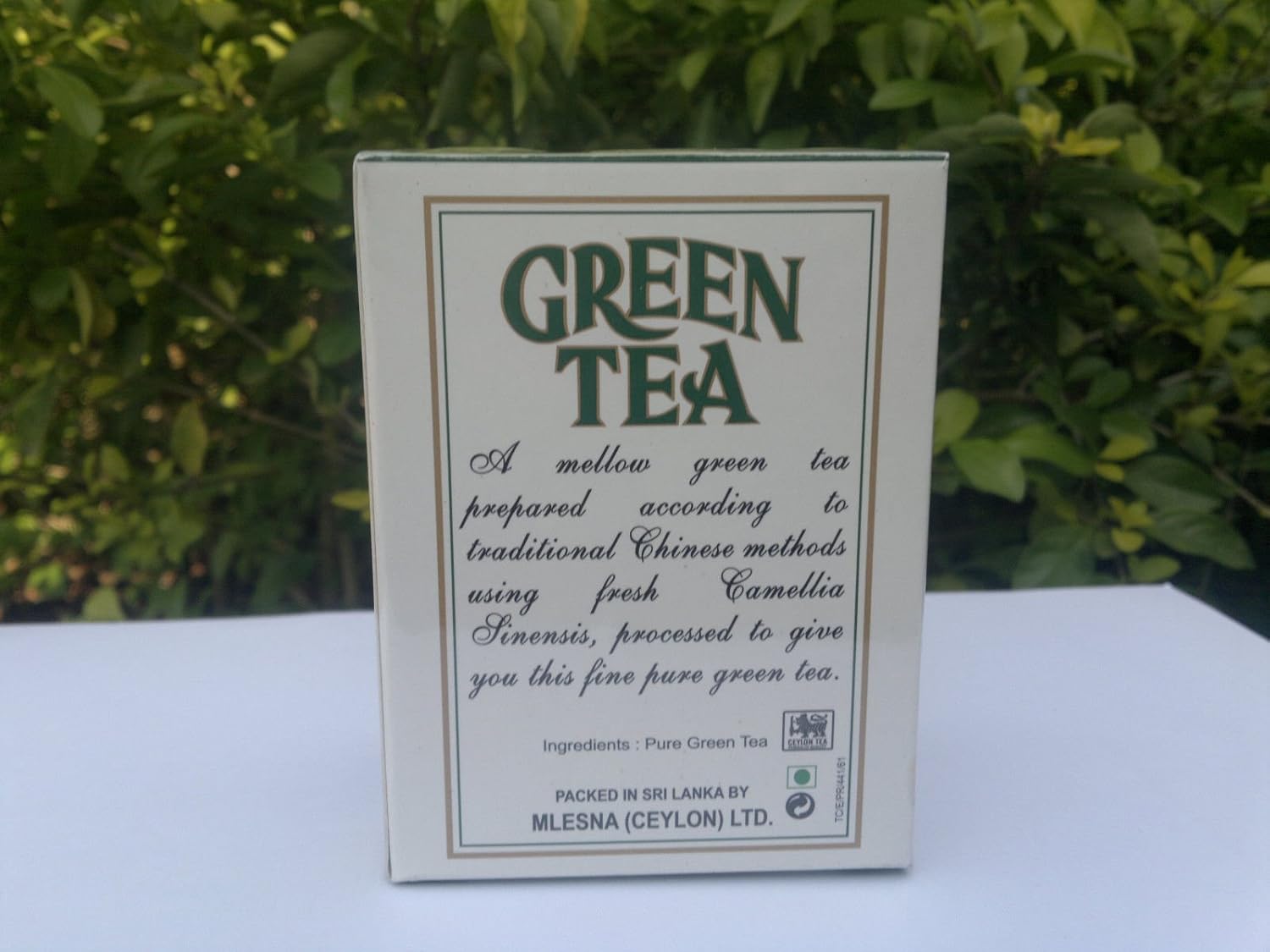 Mlesna Pure Green Tea Prepared in Ancient Chinese Recipe X 05 Packs