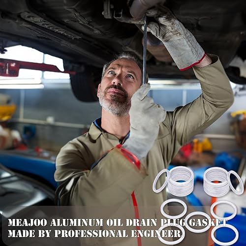 Vista 71 de 20 piezas de tapón de drenaje de aceite de motor de repuesto para M16 11137546275 Anillo de junta para MINI Cooper, R56, Clubman, Cabrio, Coupé