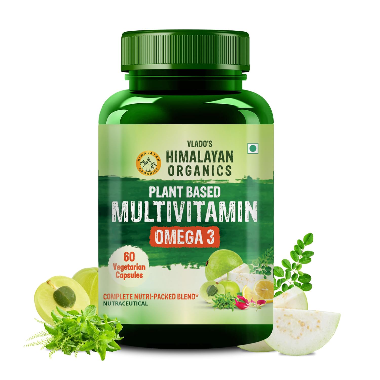 Vlado’s Himalayan Organics Vegan Omega-3 Capsules with plant based Multivitamin, EPA, DHA, 25+ Ingredients - 60 veg capsules (B0CQM6MVFS) Amazon Price History, Amazon Price Tracker