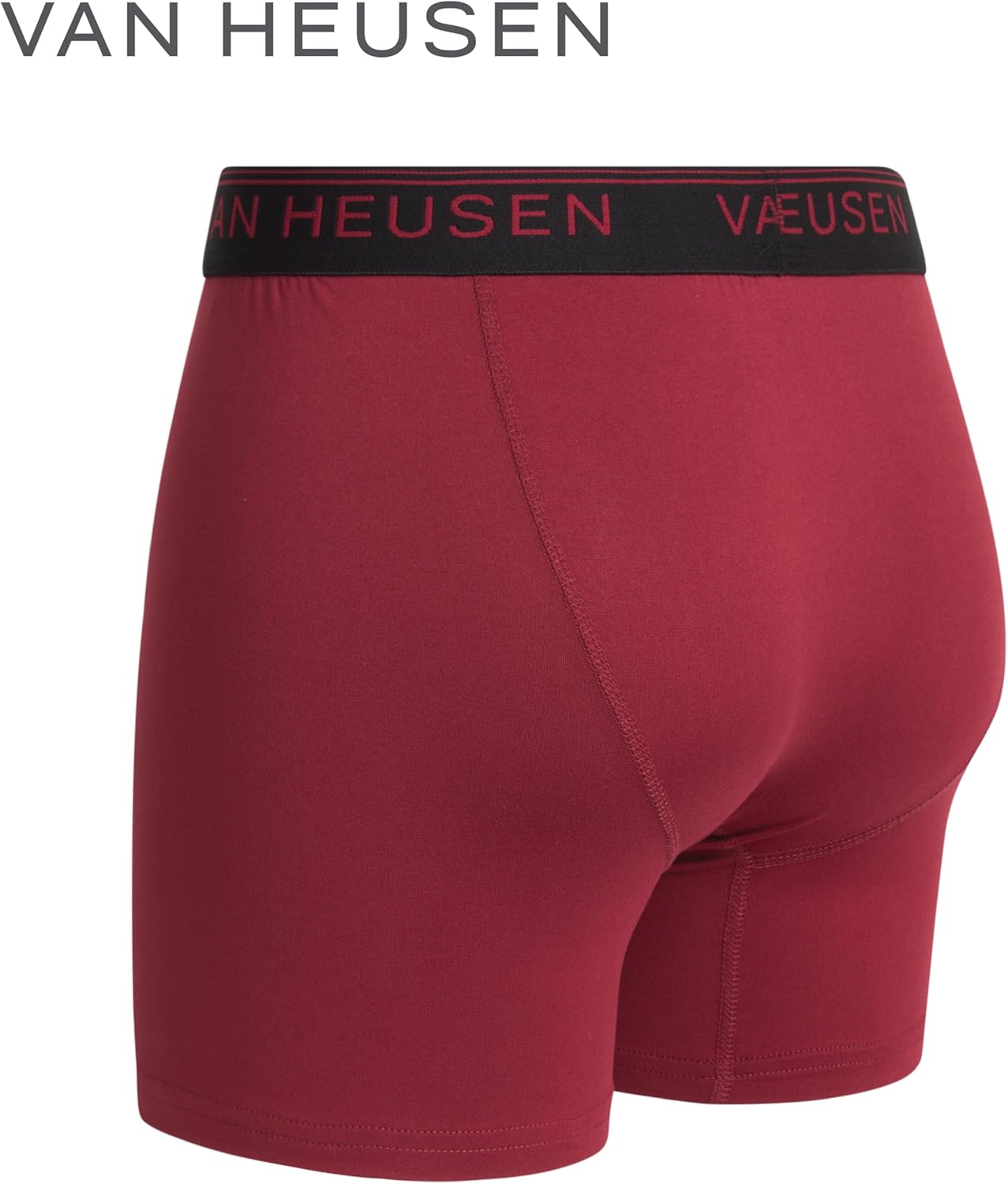 Van Heusen Mens Boxer Briefs - 3 Pack 6'' Inseam Soft Mens Underwear Athletic Boxer Briefs with Contour Pouch - Image 6