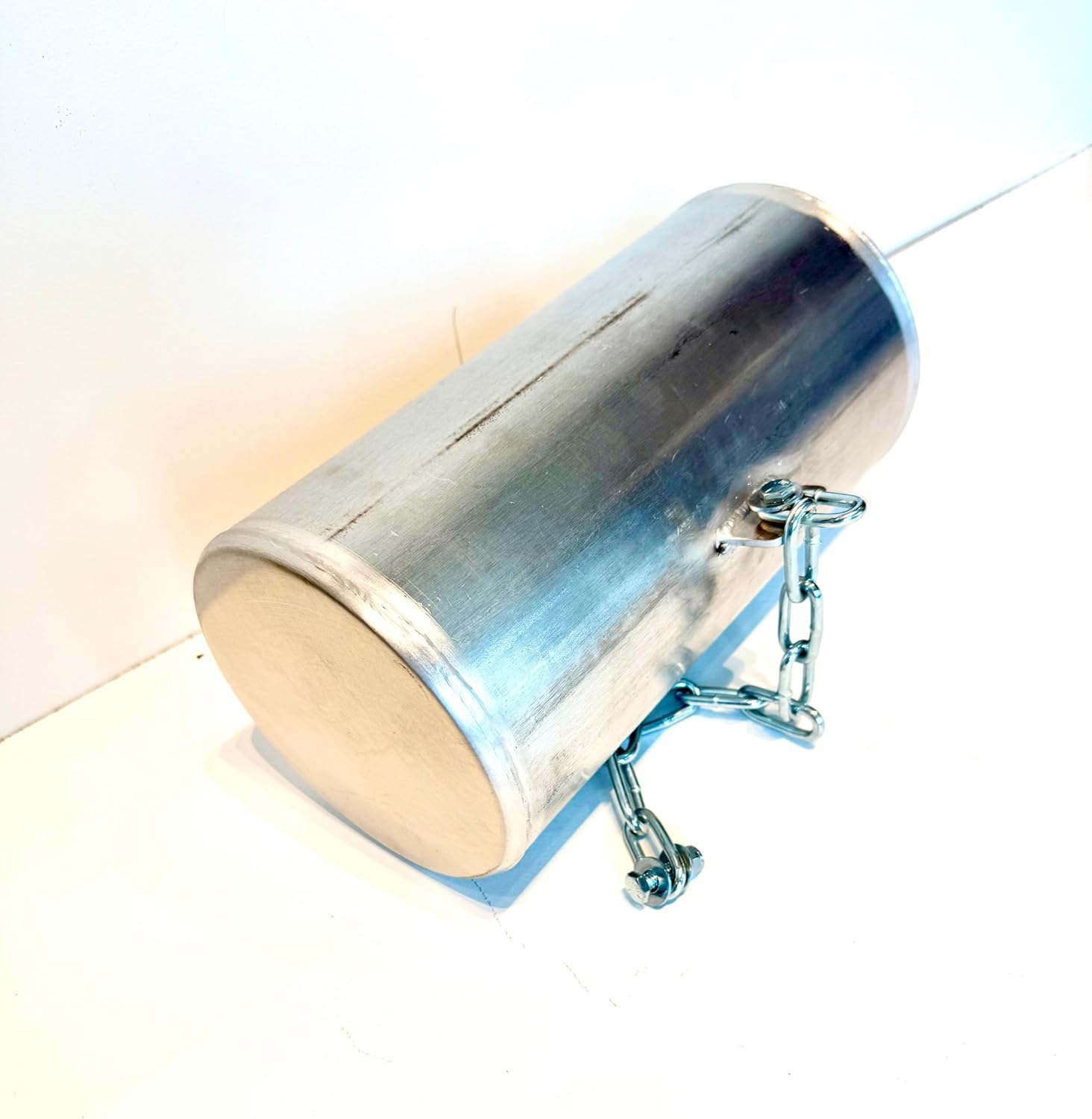 Ansley Lumber and Supply Aluminum Barrel Float, Silver, 6x12 Inch, Water Valve Control