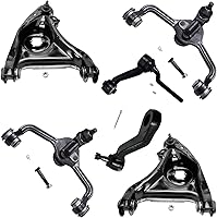 Vista 126 de Detroit Axle - Kit de brazos de control delantero RWD para Mercedes-Benz E320 E420 E430 E55 AMG, 2 brazos de control inferiores, 2 brazos de control