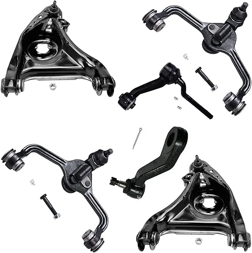 Miniatura 129 de Detroit Axle - Kit de brazos de control delanteros de 6 piezas para Hyundai Accent Kia Rio Rio5 06-10 2006 2007 2008 2009 2010 2011, 2 brazos de