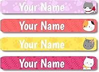 Vista 78 de Lovable Labels - 120 Etiquetas infantiles personalizadas, impermeables, aptas para lavavajillas, se pegan y despegan, son ideales