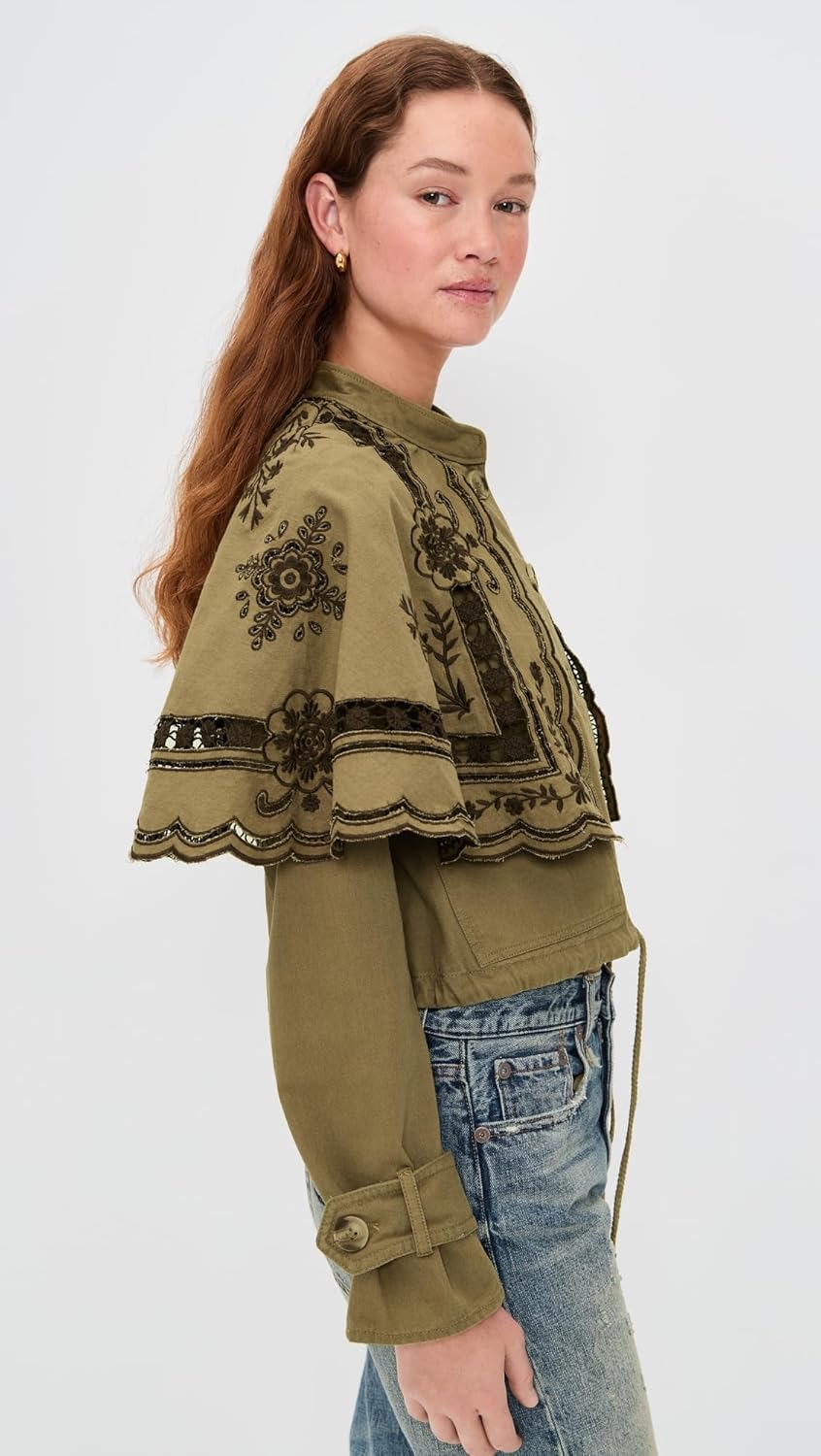 Free People Women's Bali Hideaway Cutwork Jacket - Image 5