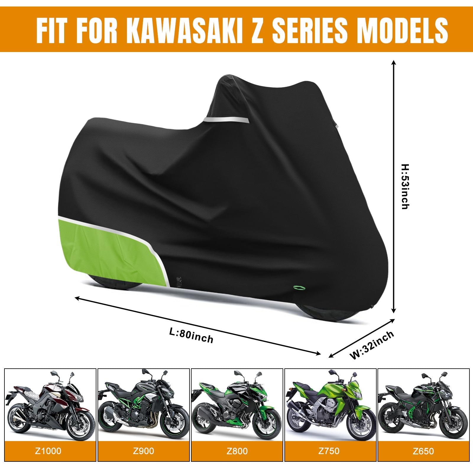 Motorhoes voor Kawasaki Versys 650 2007-2024