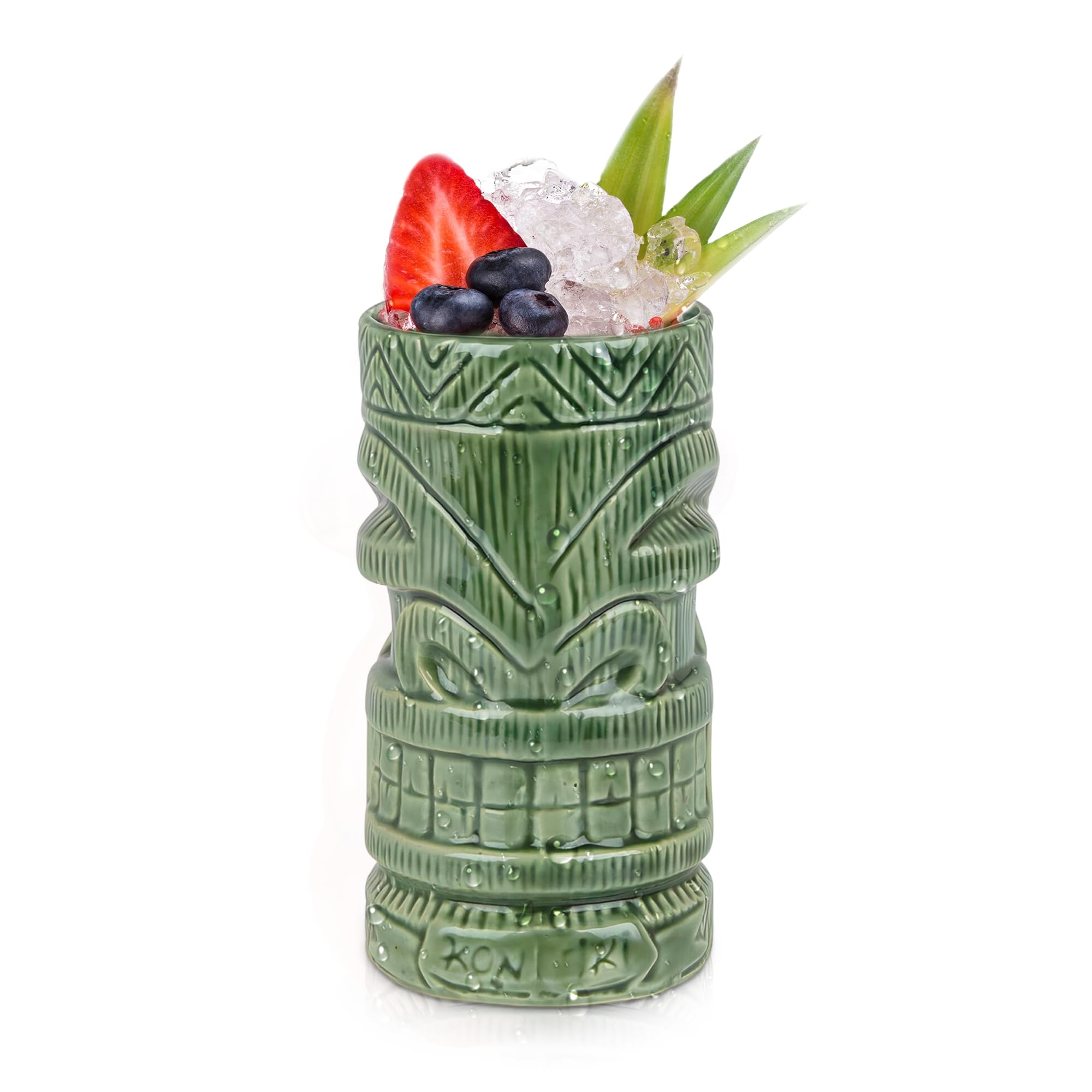 Beaumont Ceramic Kon Tiki Mug 630ml Faded Green