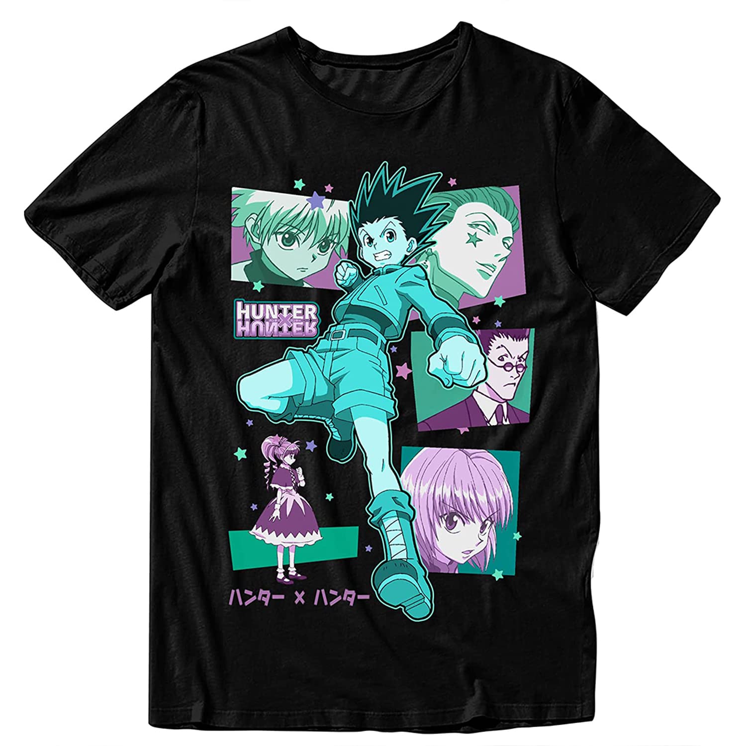 Hunter X HunterMens Shirt Manga Anime Tee - Gon Freecss Graphic T-Shirt